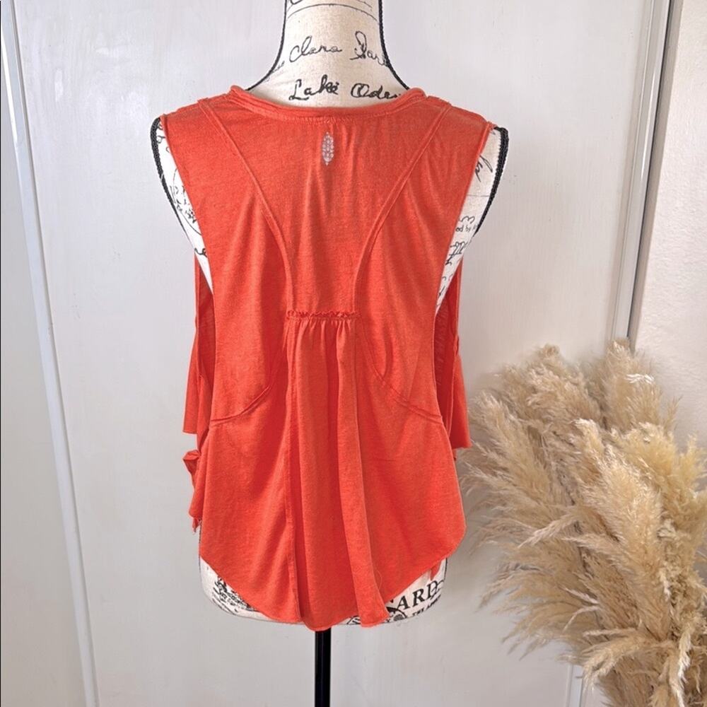 Free People Movement Sleeveless Button-Front Women's Tank Top size Medium - Picture 4 of 6